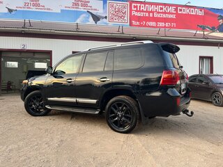 2014 Toyota Land Cruiser 200 Series Рестайлинг 1, чёрный, 3950000 рублей, вид 5