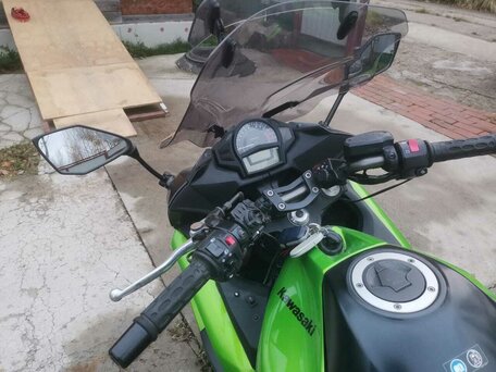 2014 Kawasaki ER-6F (Ninja 650R), зелёный, 578000 рублей, вид 5
