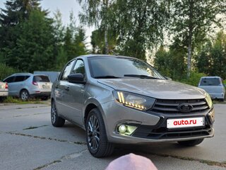 2021 Lada (ВАЗ) Granta I Рестайлинг, серый, 600000 рублей, вид 2