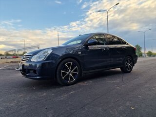 2013 Nissan Almera III (G15), синий, 850000 рублей, вид 1