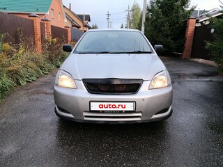 2003 Toyota Corolla Runx IX (E120, E130), серебристый, 480000 рублей, вид 2