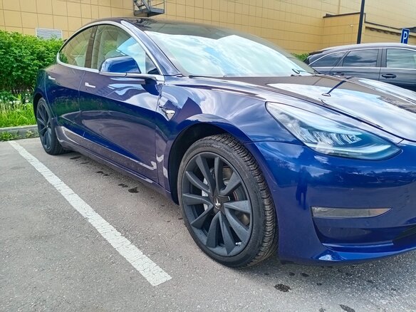 2020 Tesla Model 3 Long Range I, синий, 3400000 рублей - вид 5