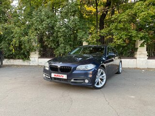 2013 BMW 5 серии 528i xDrive VI (F10/F11/F07) Рестайлинг, синий, 1950000 рублей, вид 1