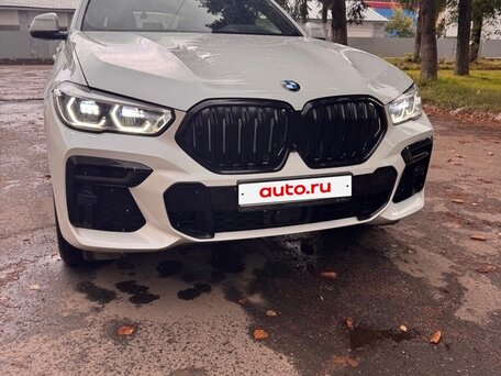 2022 BMW X6 30d III (G06), белый, 8300000 рублей, вид 3
