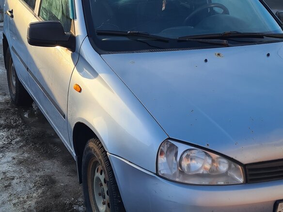 2012 Lada (ВАЗ) Kalina I, голубой - вид 5