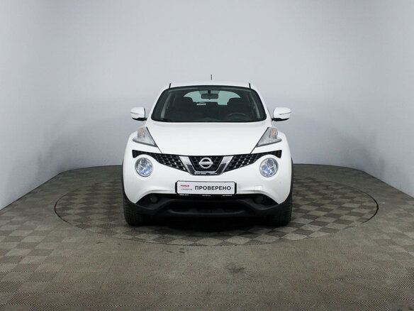 2014 Nissan Juke I Рестайлинг, белый - вид 1