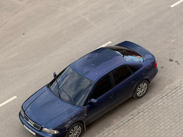 1998 Audi A4 I (B5), синий, 220000 рублей - вид 6