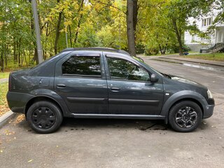 2009 Renault Logan I, чёрный, 400000 рублей, вид 2