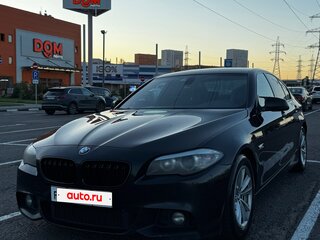 2011 BMW 5 серии 523i VI (F10/F11/F07), чёрный, 1700000 рублей, вид 1