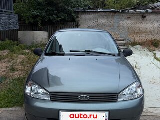 2008 Lada (ВАЗ) Kalina I, серый, 260000 рублей, вид 4