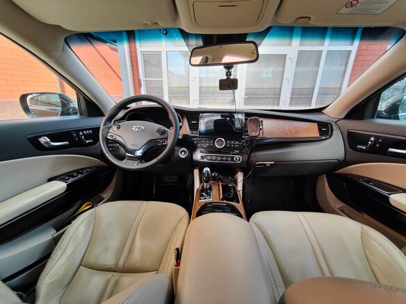 2013 Kia Quoris I, чёрный, 1300000 рублей - вид 9