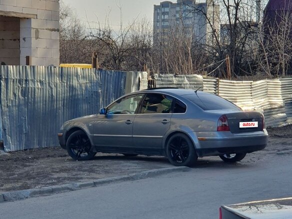 2002 Volkswagen Passat B5 Рестайлинг, серебристый, 410000 рублей - вид 12