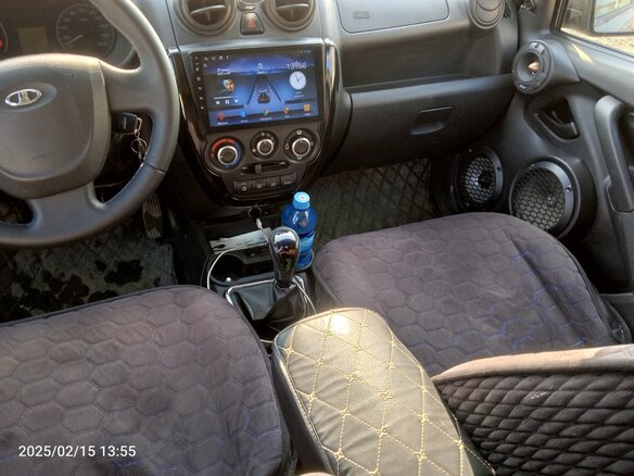 2013 Lada (ВАЗ) Granta I, серый, 540000 рублей - вид 8