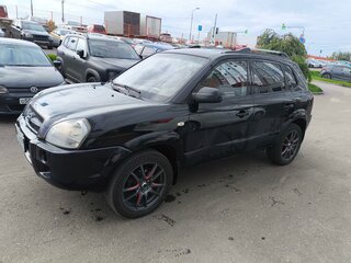 2007 Hyundai Tucson I, чёрный, 800000 рублей, вид 2