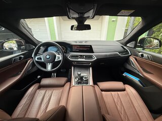 2021 BMW X6 M50d III (G06), красный, 11000000 рублей, вид 4