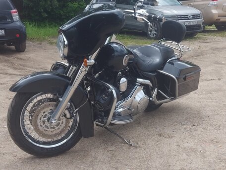 2006 Harley-Davidson Street Glide, чёрный, 800000 рублей, вид 5