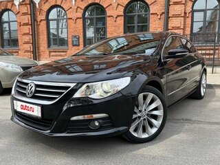 2009 Volkswagen Passat CC I, чёрный, 1057000 рублей, вид 3