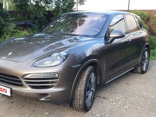 2013 Porsche Cayenne Diesel II (958), коричневый, 3100000 рублей, вид 3