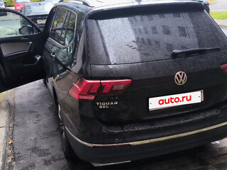2020 Volkswagen Tiguan Allspace II, чёрный, 2439978 рублей, вид 4