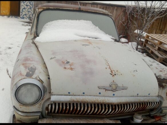 1958 ГАЗ 21 «Волга» 21В, серый, 130000 рублей