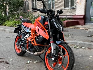 2024 KTM 390 Duke, оранжевый, 500000 рублей, вид 1