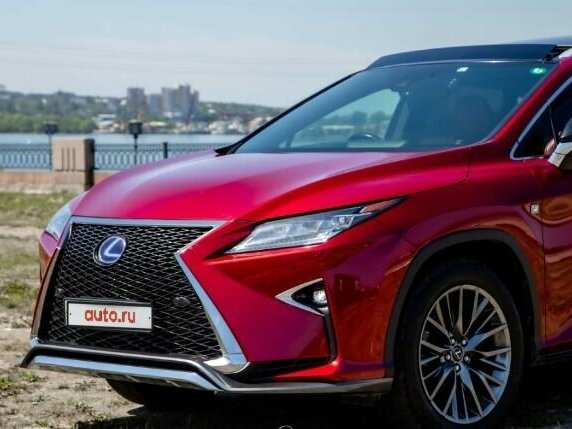 2017 Lexus RX 450h IV, пурпурный, 4490000 рублей - вид 9