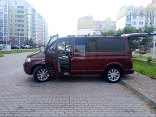 2006 Volkswagen Transporter T5, пурпурный, 1150000 рублей, вид 5