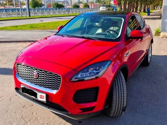 2018 Jaguar E-Pace I, красный, 2800000 рублей - вид 1