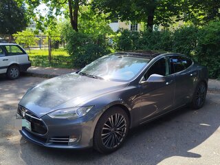 2013 Tesla Model S S85 I, серый, 990000 рублей, вид 1