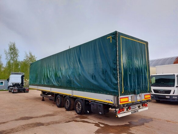 2015 Schmitz Cargobull SPR, зелёный - вид 3