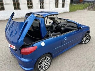 2002 Peugeot 206, синий, 490000 рублей, вид 3
