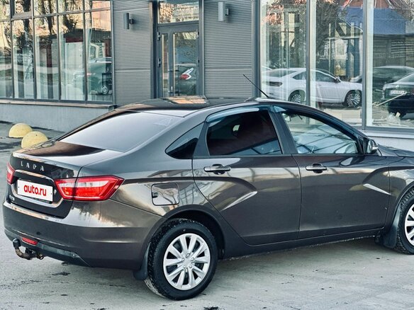 2016 Lada (ВАЗ) Vesta I, коричневый, 739000 рублей - вид 7
