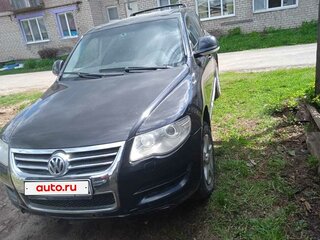 2008 Volkswagen Touareg I Рестайлинг, чёрный, 680000 рублей, вид 2