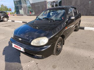 2007 Chevrolet Lanos I, чёрный, 197000 рублей, вид 1
