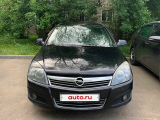 2010 Opel Astra H Рестайлинг, чёрный, 475000 рублей, вид 1