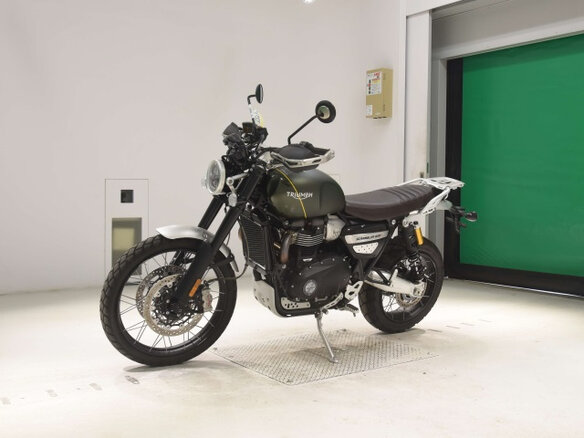 2020 Triumph Scrambler, зелёный, 1200000 рублей - вид 3