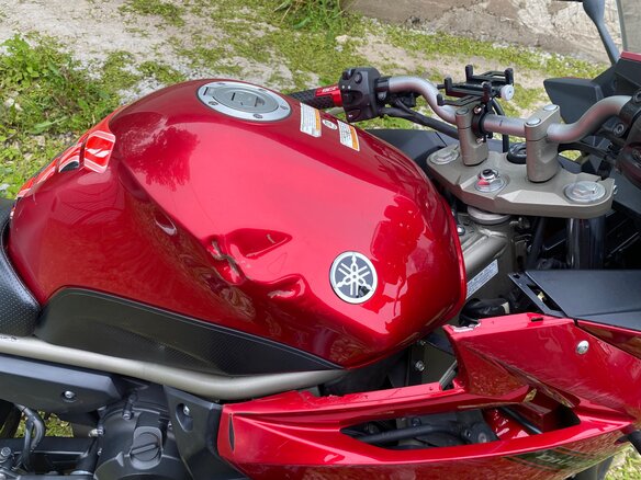 2009 Yamaha XJ6 (FZ6R), красный, 430000 рублей - вид 6