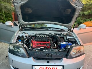 2006 Hyundai Coupe II (GK), серебристый, 670000 рублей, вид 2
