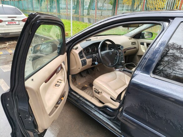 2007 Volvo S60 I Рестайлинг, синий, 700000 рублей - вид 5