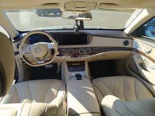 2015 Mercedes-Benz S-Класс 500 VI (W222, C217), чёрный, 3990526 рублей, вид 3