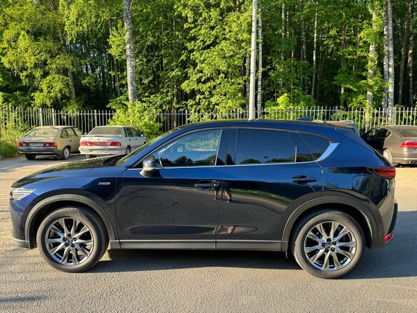 2018 Mazda CX-5 II, синий, 2800000 рублей - вид 6