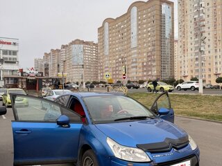 2010 Citroen C4 I Рестайлинг, синий, 350000 рублей, вид 3