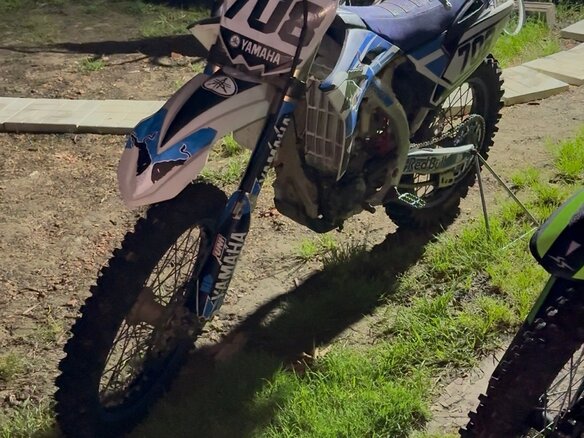 2010 Yamaha YZ250F, синий, 315000 рублей - вид 1