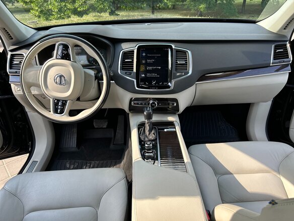2018 Volvo XC90 II, синий, 3169111 рублей - вид 12