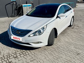 2010 Hyundai Sonata VI (YF), белый, 1450000 рублей, вид 1