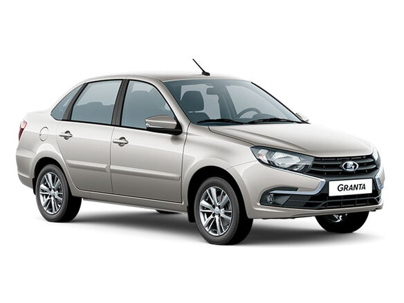 2021 Lada (ВАЗ) Granta I Рестайлинг, серый