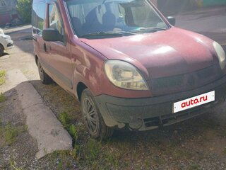 2004 Renault Kangoo I Рестайлинг, красный, 340000 рублей, вид 2