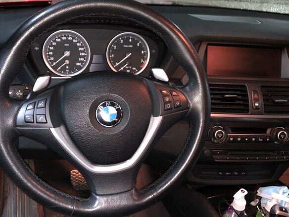 2010 BMW X6 35i 6-speed I (E71), красный - вид 15
