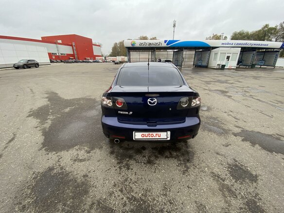 2008 Mazda 3 5-speed I (BK) Рестайлинг, синий - вид 5