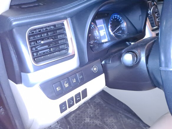 2014 Toyota Highlander III (XU50), чёрный - вид 25